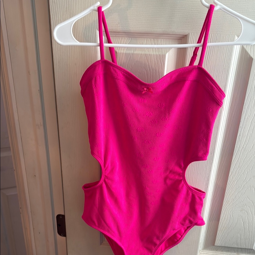 Abercrombie Kids Pink One Piece Swimsuit NWT